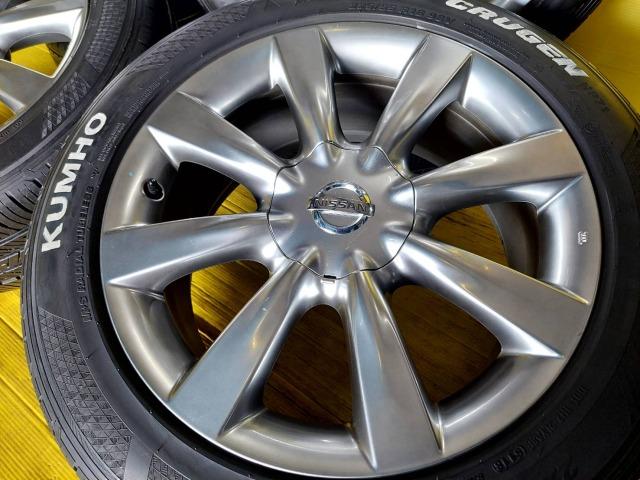 ※全国通販OK！日産スカイラインクロスオーバー純正の入荷です！タイヤはホワイトレター風になってます！エルグランドにも！