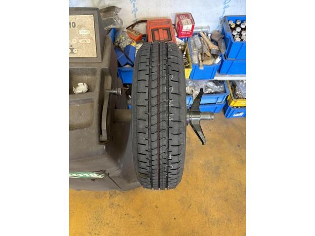 ダイハツ　ムーヴ　タイヤ持ち込み交換　【井原市　笠岡市　矢掛町　真備町　福山市　車の事なら何でもご相談ください】