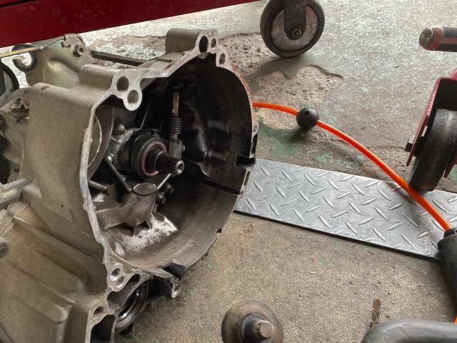 DAIHATSU コペンL880K クラッチ交換