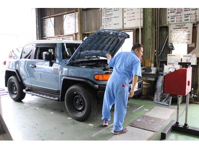 指定工場（民間車検場）完備！