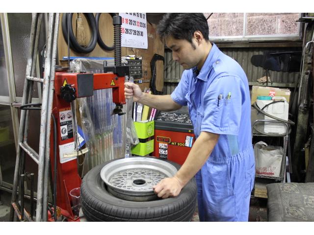 パーツの持ち込み取付も対応しております。