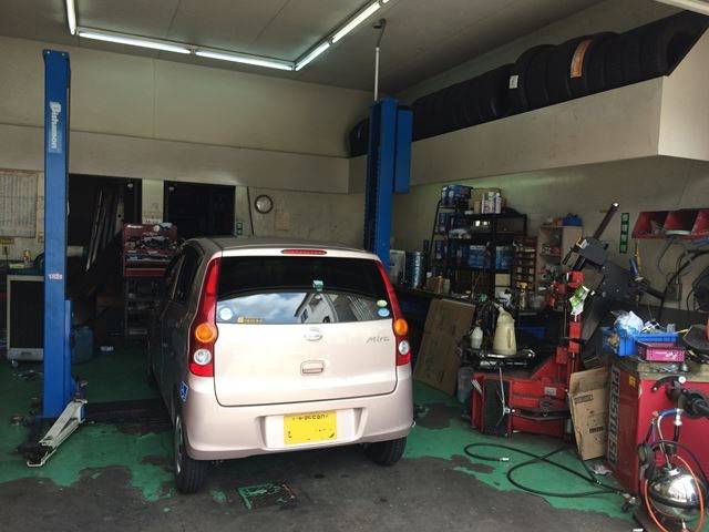 経験豊富な整備士がキッチリ整備いたします。