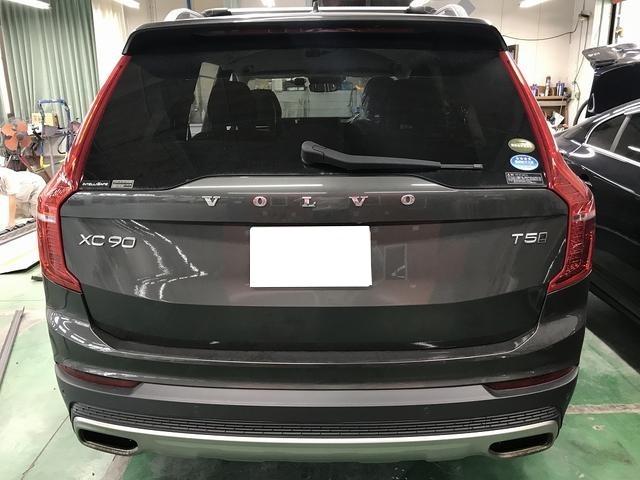 ボルボ　XC90　鈑金塗装　キズヘコミ直し　富岡市　安中市