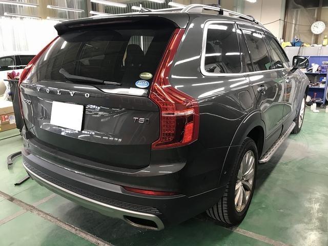 ボルボ　XC90　鈑金塗装　キズヘコミ直し　富岡市　安中市