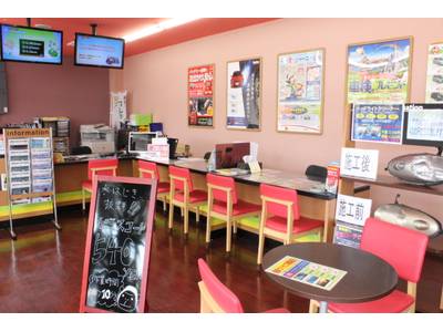 作業中もごゆっくりお待ち頂けます！