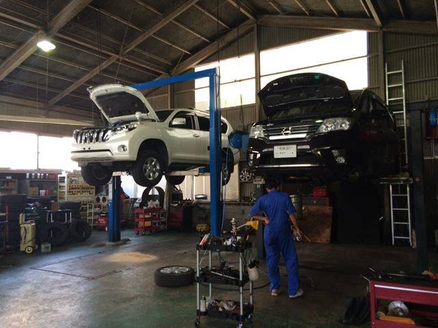 経験豊富な整備士がキッチリ整備いたします。