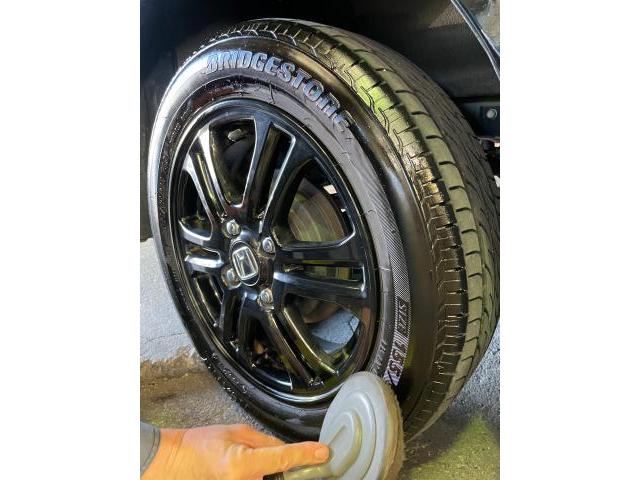 ホンダ N-BOX ホイルクリーニング 貝塚 熊取 泉佐野 岸和田 土日営業！ 手洗い洗車オススメ！ 代車無料貸出！