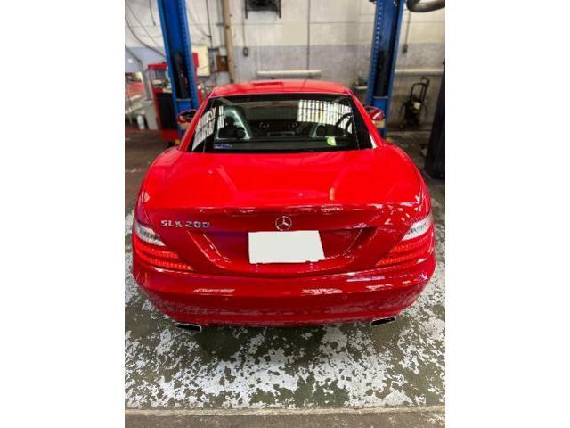 Mercedes-Benz SLK DBA-172448 簡易コーティング 貝塚 熊取 泉佐野 岸和田 保険 車検 板金 塗装 整備 輸入車 国産車 買取 販売 洗車 コーティング カーフィルム施工 パーツ持ち込み 代車無料貸出