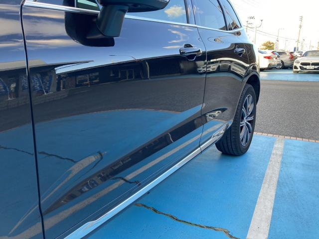 VOLVO XC60 ボルボ　フロントドア リアドア 鈑金 塗装 　G'ZOX　ｺｰﾃｨﾝｸﾞ　代車無料　SUV　輸入車　ｷｽﾞ　ﾍｺﾐ