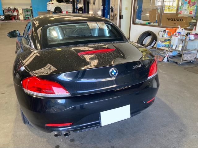 BMW Z4 バッテリー交換