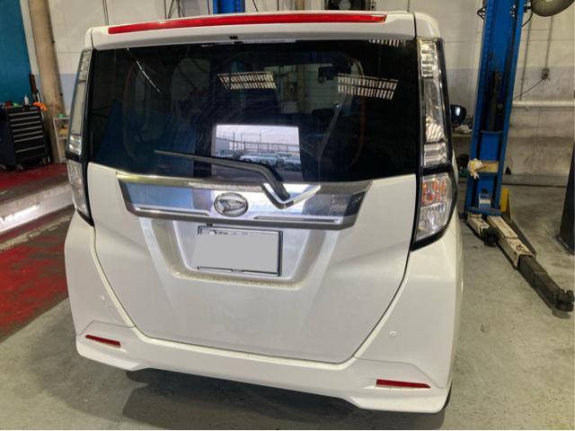 ダイハツ　トール　タイヤ交換