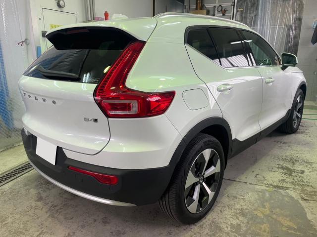 ボルボ　ＸＣ４０　ジーゾックス　リアルガラスコート　ボディコーティング