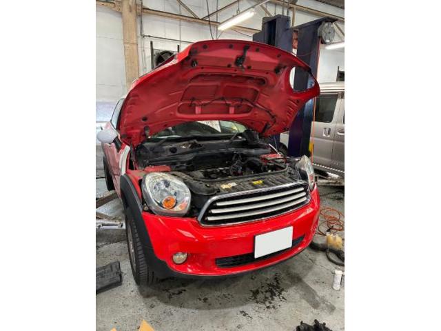 BMW ミニ　サーモハウジング　タペットカバー　ダイレクトコイル交換