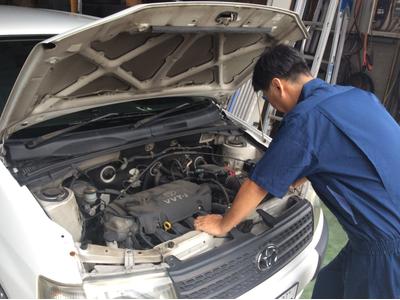 細かいところまでしっかり点検