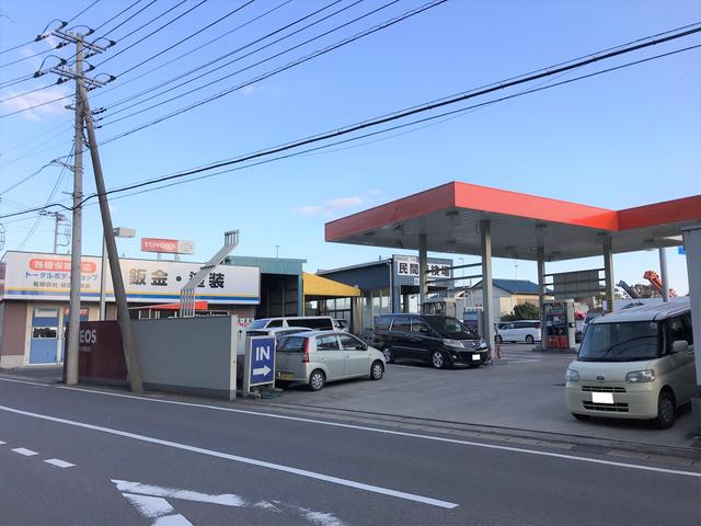 当店はガソリンスタンド併設店です！