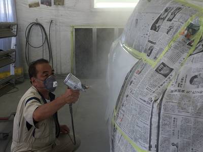 全塗装から部分ペイントまでも対応