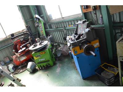 タイヤチェンジャー完備