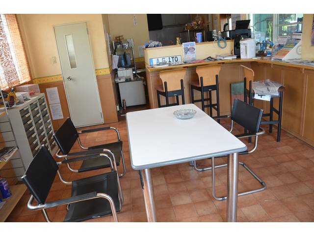 ゆったりした商談スペース！