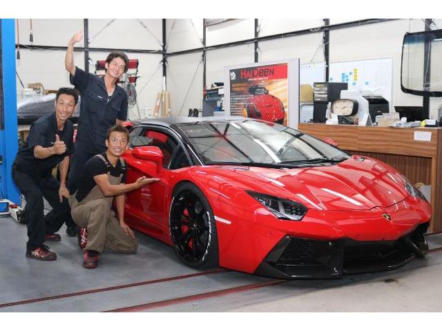 スーパーカー ランボルギーニ アベンタドール Lp 700 ラッピングでオンリーワンに仕上げます グーネットピット