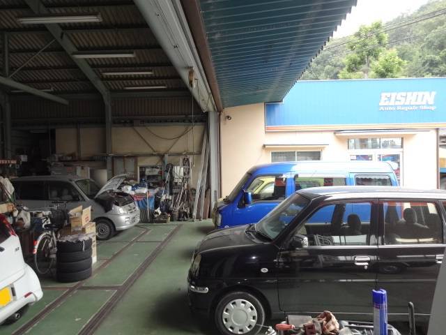 修理も車検もお任せください。