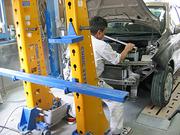 事故による鈑金塗装・フレーム修正