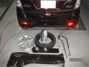 鈑金・塗装作業風景