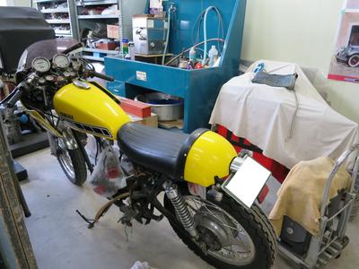 レストア、バイク修理もお任せ