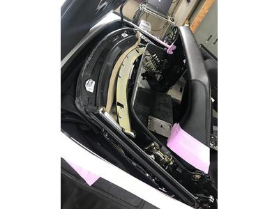 Ｒ１２９ソフトトップ修理