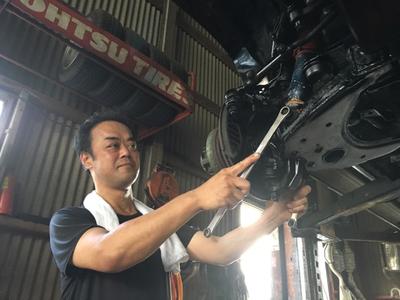 プロの整備士がメンテナンス