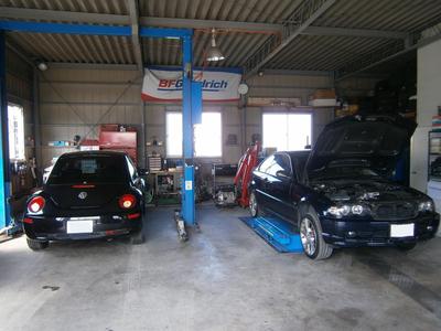 輸入車整備も対応しております