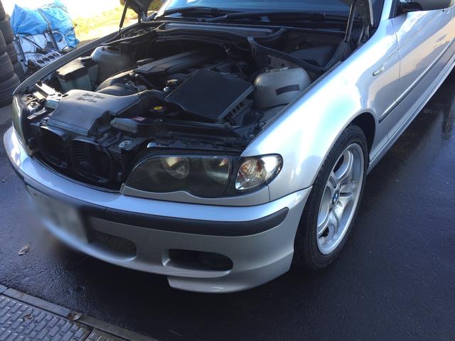 BMW E46 320 パワーステアリング修理