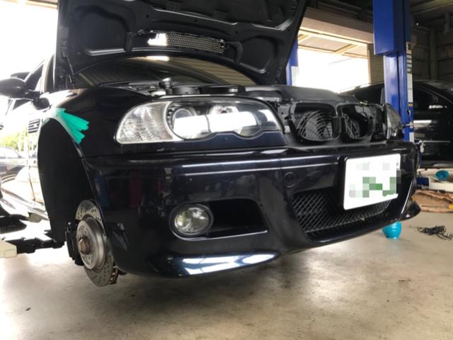 BMW E46 M3   ビルシュタインB12取り付け