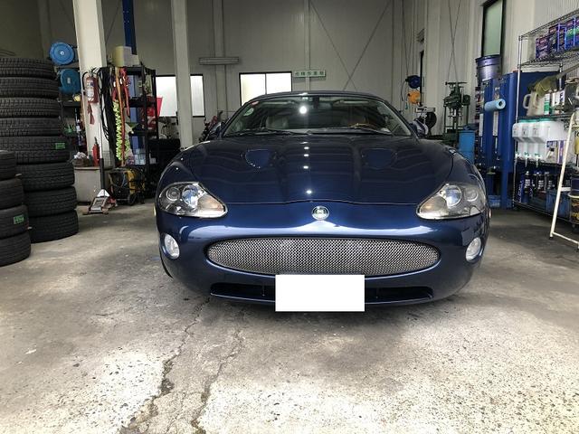 ジャガーXKR　直送・持込タイヤ交換