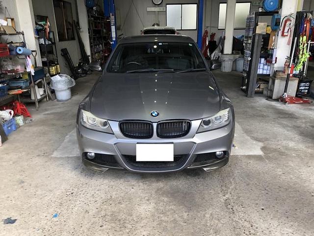 BMW3シリーズ　持込　リヤブレーキパッド・ローター交換　滋賀・湖北・米原・彦根・長浜