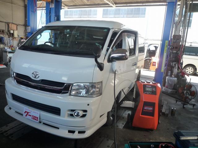 ハイエース KDH211 燃費が悪いメンテナンスで 175000km|グーネット