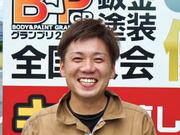 フロント、板金塗装 徳永 晋也(とくなが しんや)