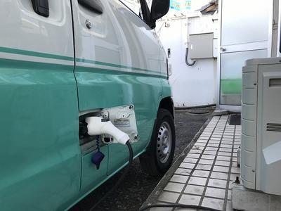 ＥＶ充電器完備。