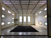 専用の塗装ブースで高品質な仕上がり