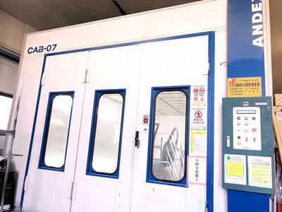 自社塗装ブースを完備★