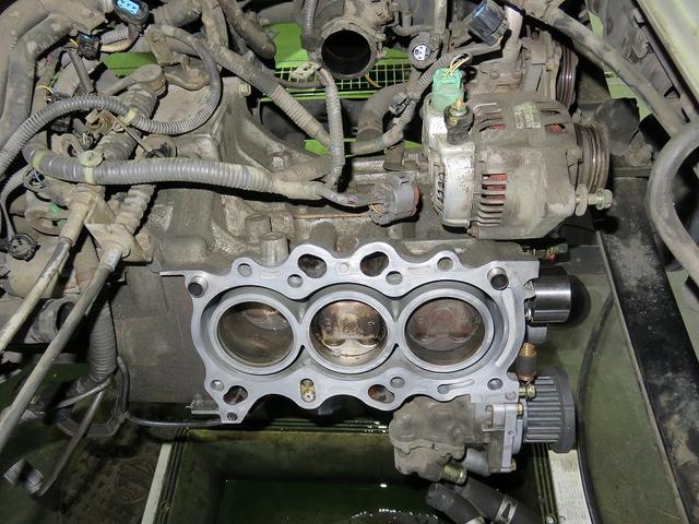ホンダ バモス エンジン分解修理 呉市の自動車修理は第一自動車へ グーネットピット