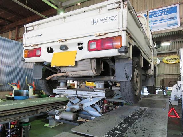 ホンダ アクティ4wd V Ha4 呉市で旧車の足廻り修理は第一自動車へ グーネットピット