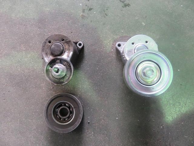 ニッサン　バネット　SK82TN 　パワーステアリングの修理　呉市の第一自動車へ