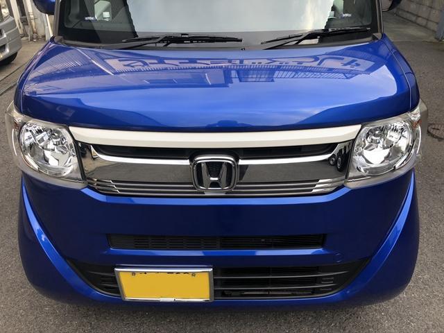 ホンダ　N-BOX　DBA-JF1　ポリマー　呉市の第一自動車へ