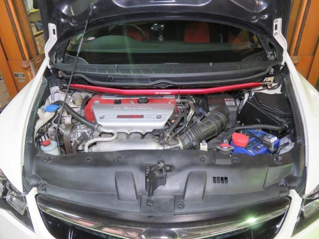 ホンダ シビック タイプR FD2 クラッチ交換 呉市の第一自動車へ ホンダ シビック タイプR FD2 クラッチ交換 呉市の第一自動車へ