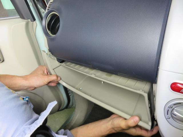 三菱 ekワゴン H82W エアコン・フィルター交換 呉市の第一自動車へ