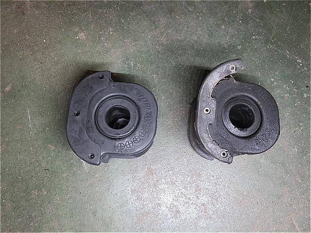 三菱 ミニキャブ U62T 足廻りの異音 ロアアーム・ブッシュ交換 呉市の第一自動車へ