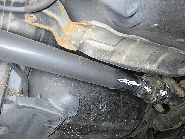 スバル レガシィ GF-BH5 センターデフ交換　呉市の第一自動車へ