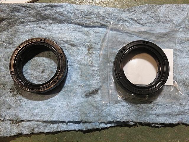 スバル レガシィ GF-BH5 センターデフ交換　呉市の第一自動車へ