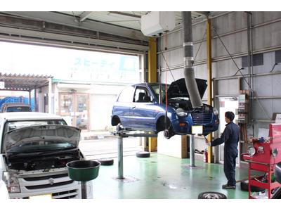 指定工場（民間車検場）完備で安心の車検！