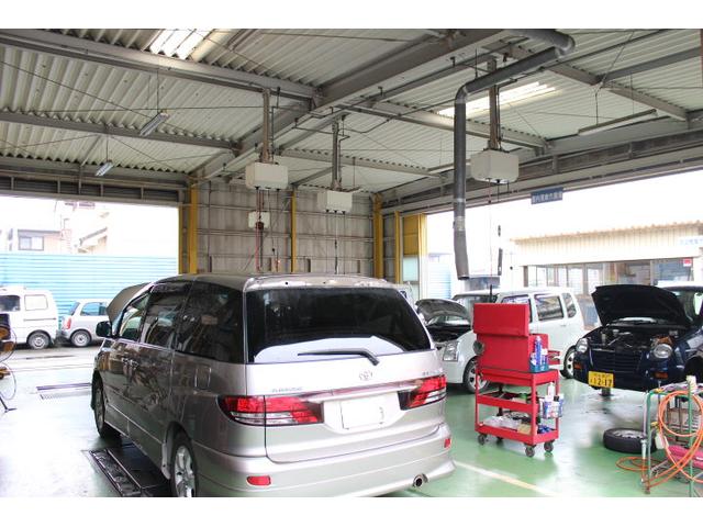 指定工場（民間車検場）完備！